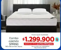 Olímpica Combo colchón SPRING oferta