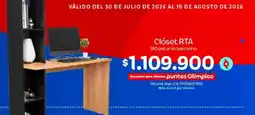 Olímpica RTA Clóset oferta