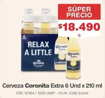 Cerveza Coronita Extra