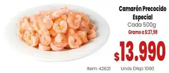 MercaTodo Camarón Precocido Especial oferta
