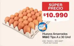 Makro M&C Huevos Amarrados Tipo A oferta
