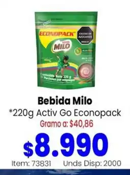 MercaTodo Nestle Milo oferta