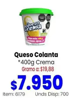 MercaTodo Queso Colanta 400g Crema oferta