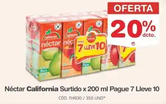 Makro Néctar California Surtido oferta