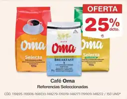 Makro Café Oma Referencias Seleccionadas oferta