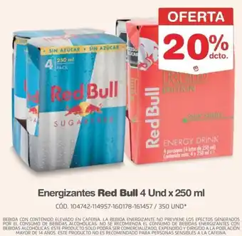 Makro Energizantes Red Bull oferta