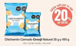 Makro Crooji Chicharrón Carnudo Natural oferta