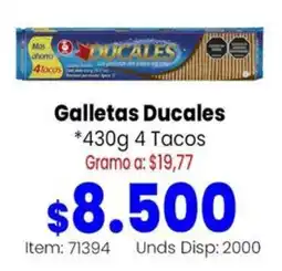 MercaTodo Galletas Ducales oferta