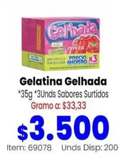 MercaTodo Gelhada Gelatina Gelhada oferta