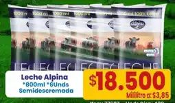 MercaTodo Leche Alpina Semidescremada oferta