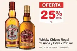 Makro Whisky Chivas Regal oferta