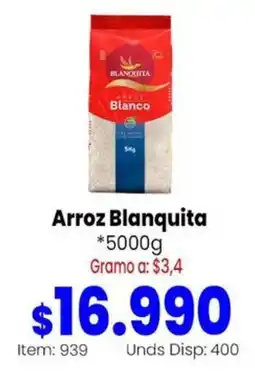 MercaTodo Arroz Blanquita oferta