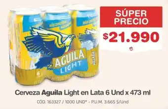 Cerveza Aguila Light