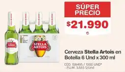 Makro Cerveza Stella Artois oferta
