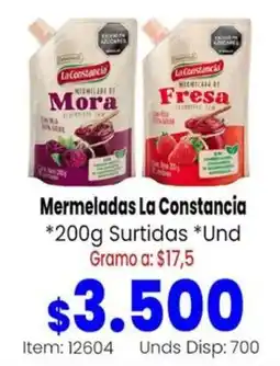 MercaTodo Mermeladas La Constancia oferta