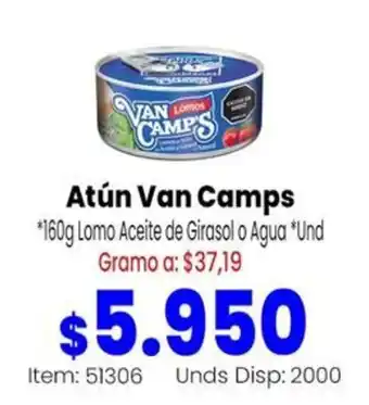 MercaTodo Atún Van Camps oferta