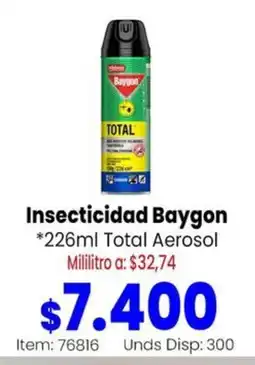 MercaTodo Baygon Insecticidad Total Aerosol oferta
