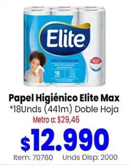 MercaTodo Elite Papel Higiénico Elite Max oferta