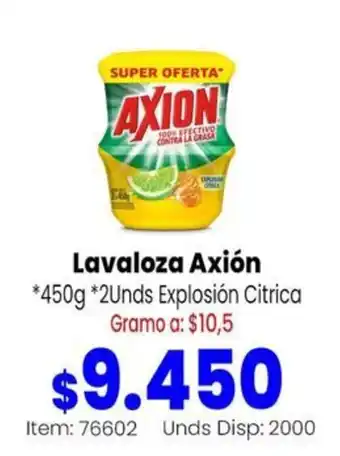 MercaTodo Lavaloza Axión oferta