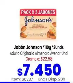 MercaTodo Johnson Jabón oferta