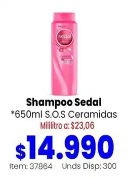 MercaTodo Sedal shampoo oferta