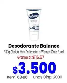 MercaTodo Balance Desodorante oferta