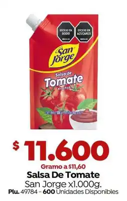 Mercaldas San Jorge Salsa De Tomate oferta
