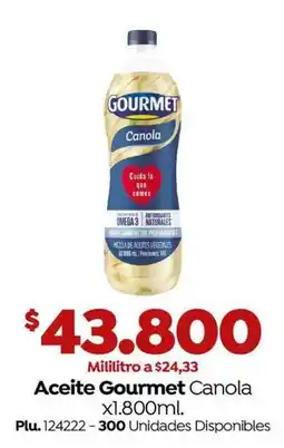 Mercaldas Aceite Gourmet Canola oferta
