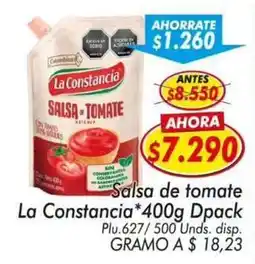 Mercapava La Constancia salsa de tomate oferta