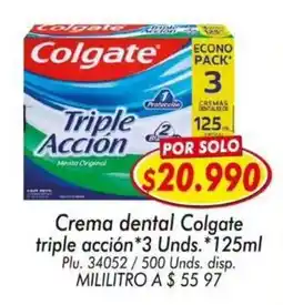 Mercapava Colgate triple acción oferta