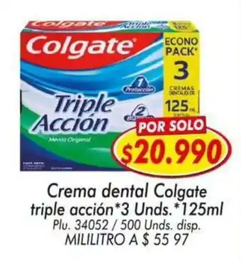 Mercapava Colgate triple acción oferta