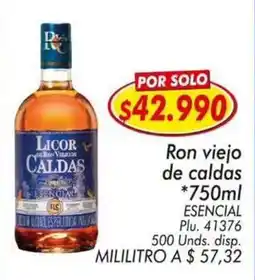 Mercapava Ron viejo de caldas oferta