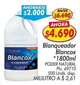 Mercapava Blancox blanqueador oferta