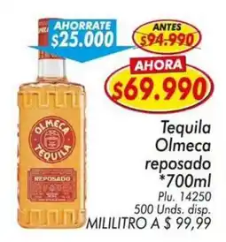 Mercapava Olmeca tequila reposado oferta