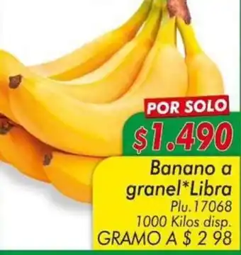 Mercapava Banano a granel oferta
