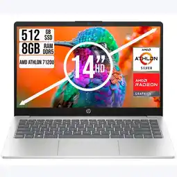 Falabella Portátil 14 AMD Athlon Silver 7120U 8GB LPDDR5 SSD 512GB PCIe - Copilot Color Dorado oferta