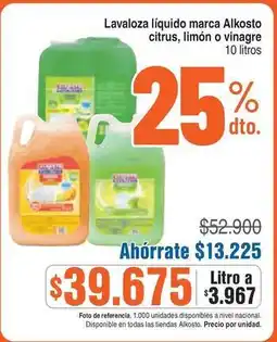 Alkosto Alkosto - lavaloza líquido oferta