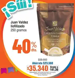 Alkosto Juan valdez café - juan valdez liofilizado oferta