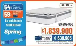 Alkosto Spring - en colchones oferta