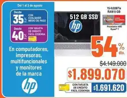 Alkosto Hp - en computadoras, impresoras, multifuncionales y monitores oferta