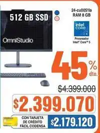 Alkosto Intel - omnistudio 24-cu0051la oferta