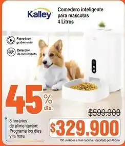 Alkosto Kalley - comedero inteligente oferta