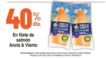 Alkosto Ancla & Viento filete de salmón oferta
