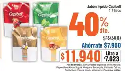 Alkosto Jabón líquido Capibell oferta
