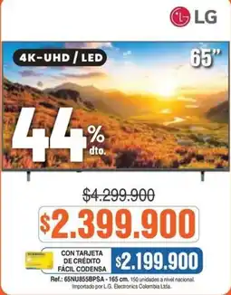 Alkosto LG tv 65 oferta