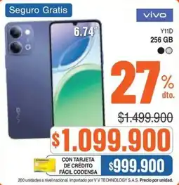 Alkosto vivo Y11D oferta