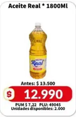 Caribe Supermercados Aceite Real oferta