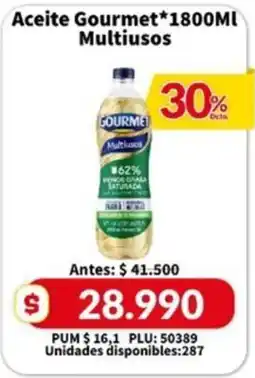 Caribe Supermercados Aceite Gourmet Multiusos oferta