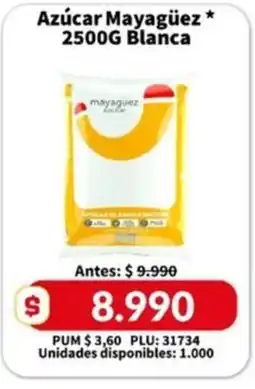 Caribe Supermercados Azúcar Mayagüez blanca oferta