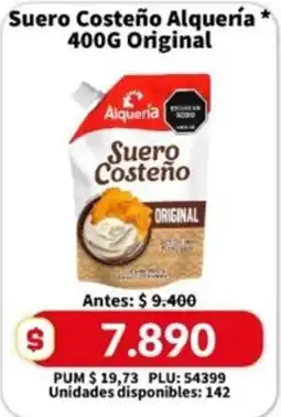 Caribe Supermercados Alqueria Suero Costeño Original oferta